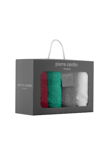 Pierre Cardin 4'lü Soft Yüz Havlusu Prestige