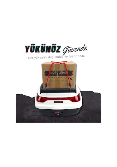 WOGEN 52 LT MOTOSİKLET ARKA ÇANTA ÜST BAGAJ+SIRT DAYAMA BYZ