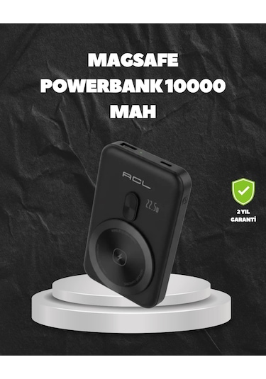 Buğz Magsafe Uyumlu Kablosuz Powerbank Taşınabilir Hızlı Şarj