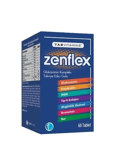 Tab Vitamins Zenflex 60 Tablet