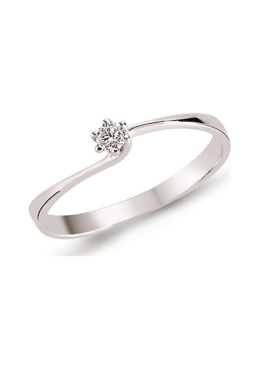 Tektaş Pırlanta Yüzük 0,06 Ct Pyz0016 Altınsepeti