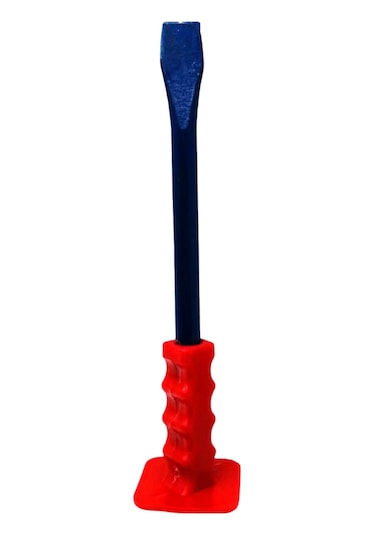 Renkli Çelik Düz Keski Korumalı 30cm.murç 5023