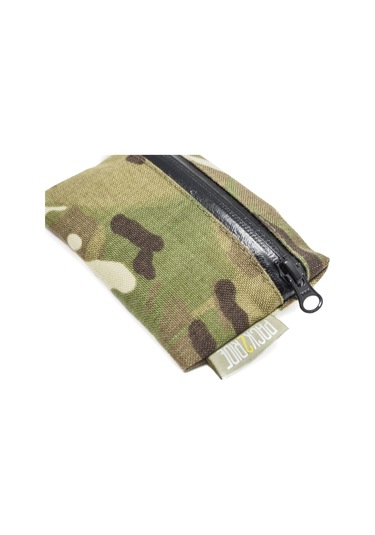Pack2ride Karman Dayanıklı Fermuarlı Cüzdan Siyah Siyah