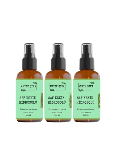 Saf Kekik Hidrosolü 300 Ml - 3 X 100ml Kekik Suyu