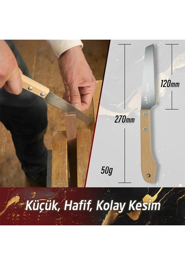 Suızan Suizan Sc001 Mini Ahşap İşleme Japon Testeresi 12 Cm