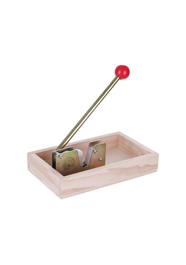 Premium Macadamia Nut Kraker Seti - Fındık İçin Kolay Kabuk Açıcı, Büyük Ahşap