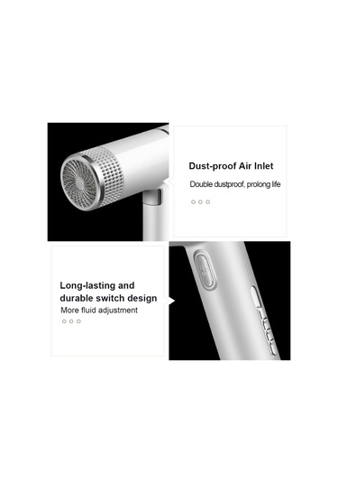 Lixiaqu01 Yüksek Hızlı Negatif İyonik Saç Üfleyici Kurutucu