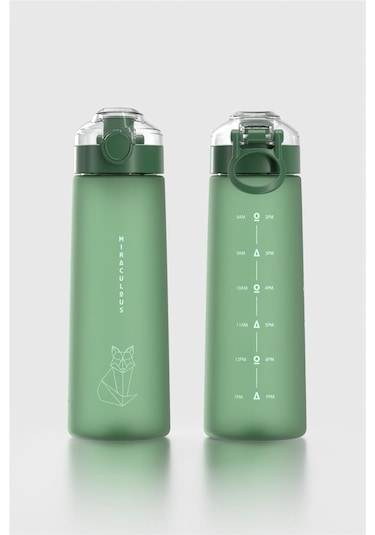 Renga Saga Loop Soft Touch 730 Ml Tritan Matara 912136 Yeşil Yeşil