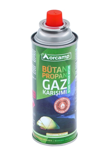 Orcamp Kts-227 Siboplu Gaz Kartuşu Tüp 227 Gr