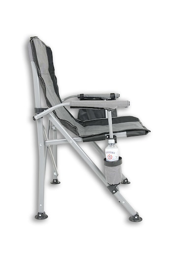 Lerato Katlanabilir Lüks Kamp Sandalyesi Xl Gri