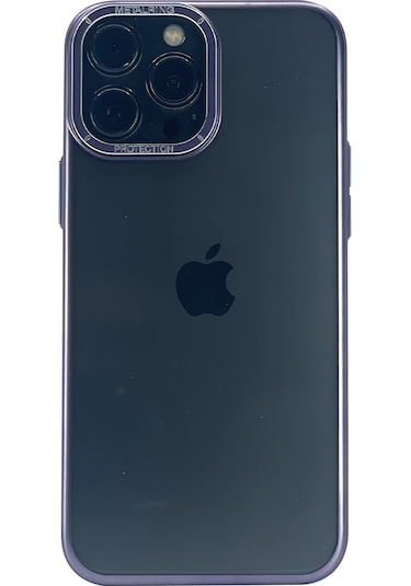 Nettech İphone 13 Pro Max Uyumlu Mika Renkli Metal