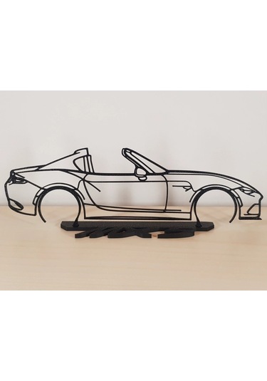 Mazda Mx-5 20cm Plastik Masa Süsü Masa Dekorasyonu