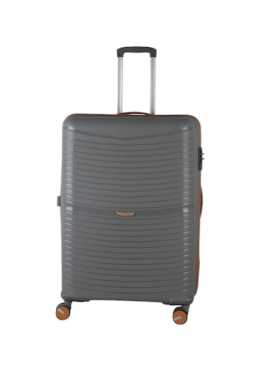 Mçs Group V379 Aura Y.üretim Pp Valiz 75 Cm S21yy100014275 11156 Gri/hardal