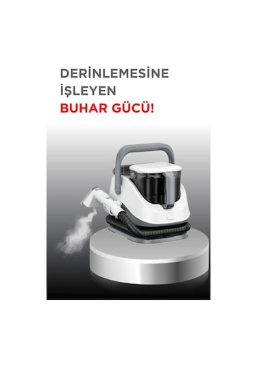 Torima TCC-01 Gri Buharlı Koltuk Ve Halı Yıkama Makinesi