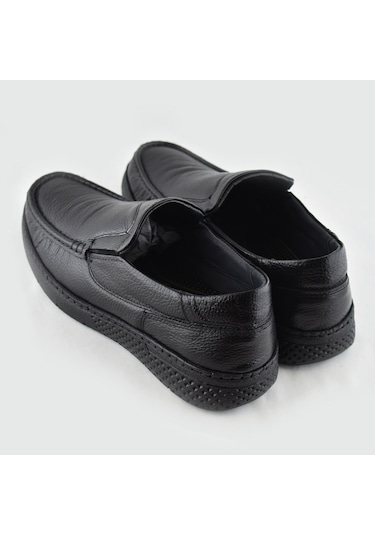 9575 Ortopedik Taban Siyah Hakiki Deri Erkek Ayakkabı Yazlık Mevsimlik Siyah 9575 Ortopedik Taban Siyah Hakiki Deri Erkek Ayakkabı Yazlık Mevsimlik Siyah