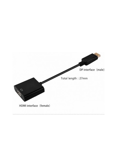 Dp Display Port To Hdmi Çevirici Display Hdmi Adaptör