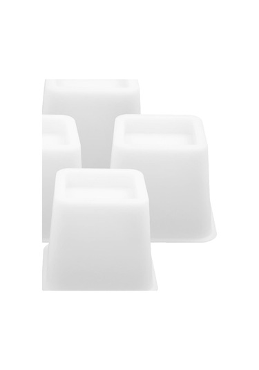 Suntek 4x Mobilya Yükselticiler Çekyat Masa Beyaz-3-inç-4-adet Beyaz 3 İnç 4 Adet