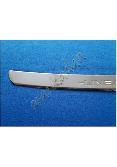 Fiat Linea Krom Arka Tampon Eşiği 2006 2018 Paslanmaz Çelik