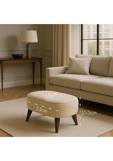 A5 Home Oval Puf Markiz