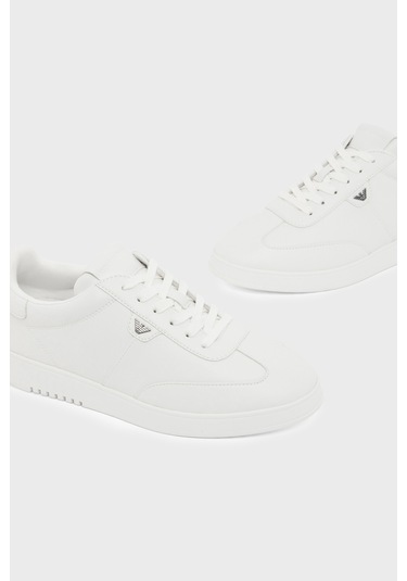 Emporio Armani Erkek Ayakkabı Em003062 Af20004 U0003 Beyaz Emporio Armani Erkek Ayakkabı Em003062 Af20004 U0003 Beyaz