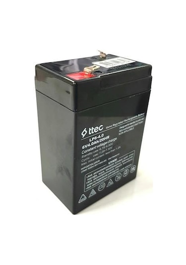 Ttec 6Volt 4Amper Akü -