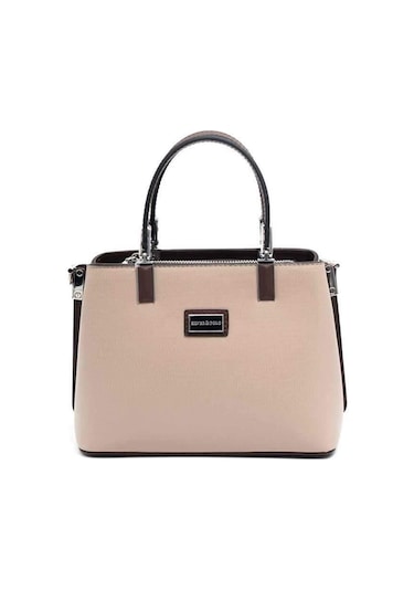 Silver Polo Kadın El Çantası 987 M105 45738 Koyu Bej Nix Kahve 45738 Koyu Bej Nix Kahve Çok Renkli