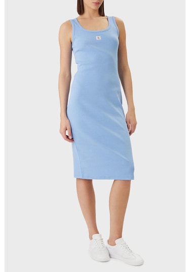 Calvin Klein Bayan Elbise Lv047f257g C32 Mavi Mavi Calvin Klein Bayan Elbise Lv047f257g C32 Mavi Mavi