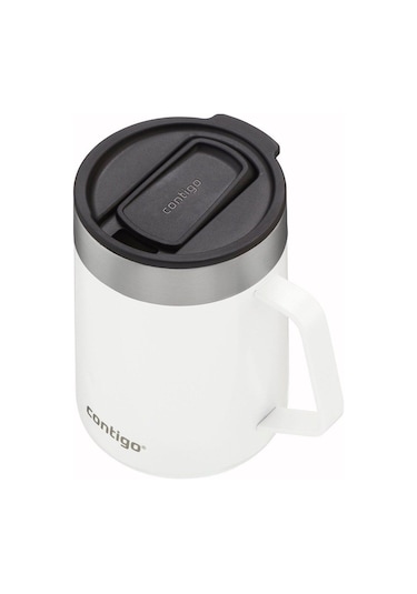 Streeterville Thermalock Vakumlu Termos Kupa 420 Ml Beyaz