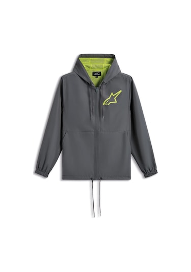 Alpinestars Speeder Chromium Windbreaker Rüzgarlık Gri Sarı