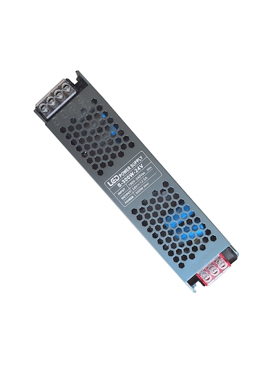 Yeni Tip Slim Trafo, Adaptör, Driver 24v 12,5 Amper 300 Watt