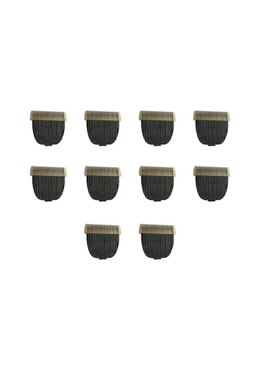 Agoodshop 10x Bıçak Nozulları Evcil Hayvan Kırkma Makinesi Bıçak Çelik Kesici Köpek Saç Düzeltici Yedek