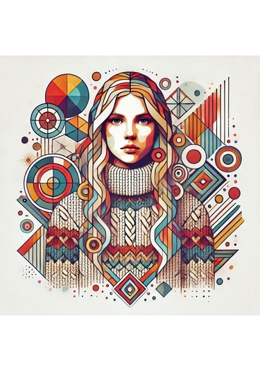 İskandinav Soyut Tablo Set Çerçevesiz 50x50cm Pvc Tablo 4'lü Set 015 Her Bir Tablo 50x50cm Büyüklüğündedir.