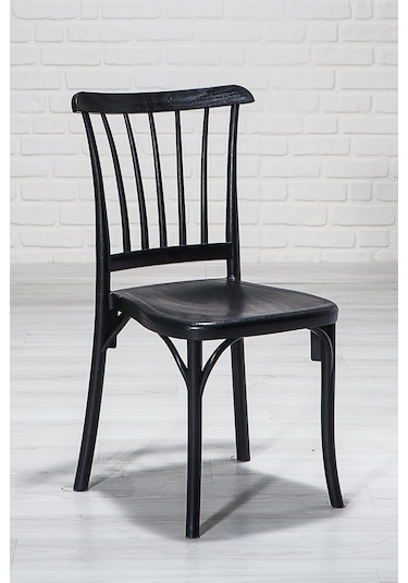 2 Adet Violet Siyah Pratik Sandalye / Balkon-Bahçe-Mutfak