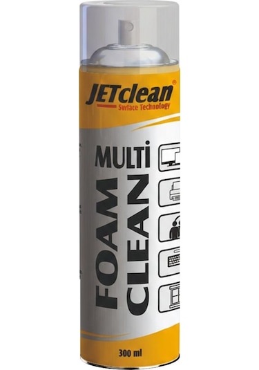 Jetclean Foam Clean 300ml Çok Amaçlı Temizleme Köpüğü