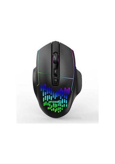 Novahub Kablosuz Şarjlı 3 Modlu Fare - Bt5.0/3.0/2.4g, Dpı 800/1200/1600, Sessiz Tuşlar, Nefes Işığı 001