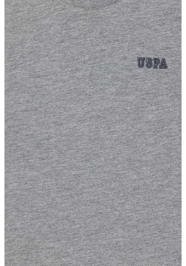 U.s. Polo Assn. Erkek Çocuk Gri Melanj Tişört 50298086-vr086 Gri Melanj