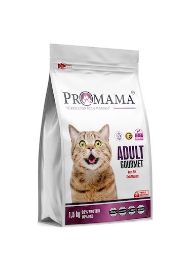Promama Gurme Kuzu Etli Yetişkin Kedi Maması 1500 G