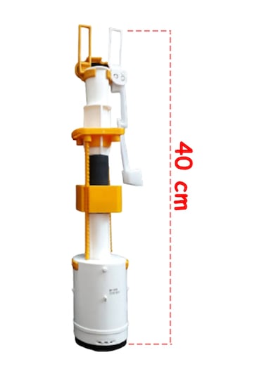Serel Gömme Rezervuar Boşaltma Grubu Beyaz - Turuncu