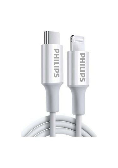 Philips Usb-c To Lightning Hızlı Şarj Ve Data Kablosu 1 Mt. Dlc2503v/51