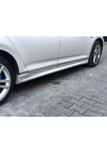 Passat B8 2014 - Sonrası Uyumlu Yan Marşpiyel Plastik