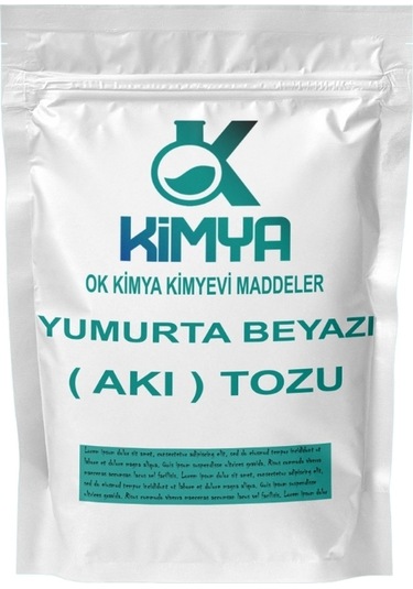 Ok Kimya Yumurta Beyazı Akı Tozu Meringue Powder 500 G