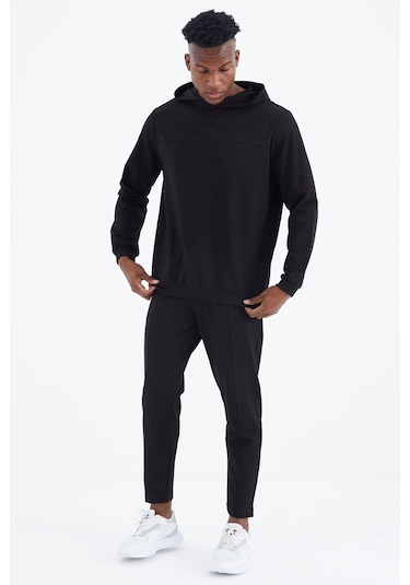 Tommy Life Kelvin Siyah Kelvin Basic Erkek Eşofman Takım - 85230 Siyah