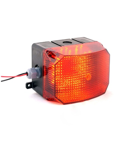 Mesan Küp Led Multifonksiyon İkaz Lamba Kırmızı 12vdc Ms 250.1.12vdc