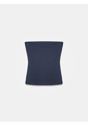 Dilvin 21103 Straplez Top-k.lacivert