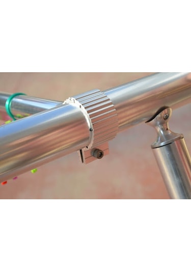 Balkon Çamaşırlık-Alüminyum Çamaşırlık-Çamaşır Kurutma Askısı Gümüş