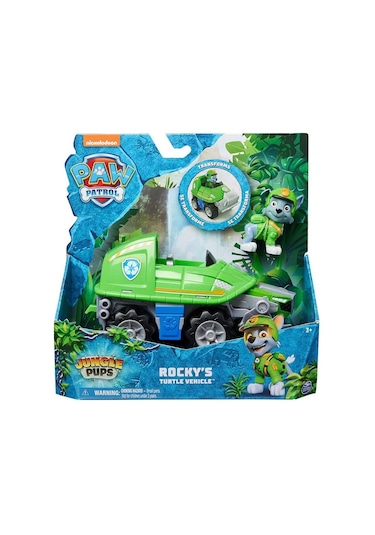 Paw Patrol Rocky's Turtle Vehicle Jungle Pups
