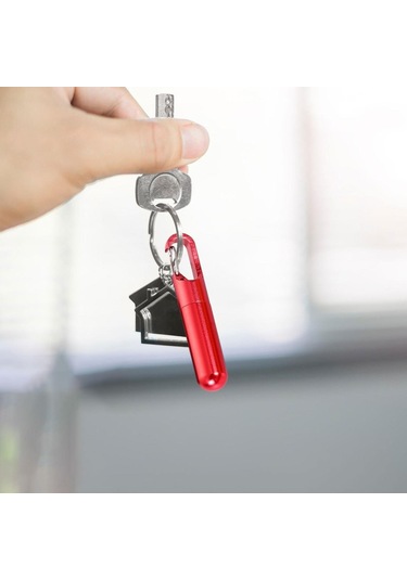 Suntek Magideal Hap Tutucu Anahtarlık Hafif Çok Amaçlı Kırmızı