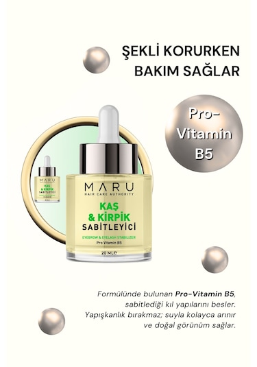 Maru Kaş Ve Kirpik Sabitleyici 20 ML