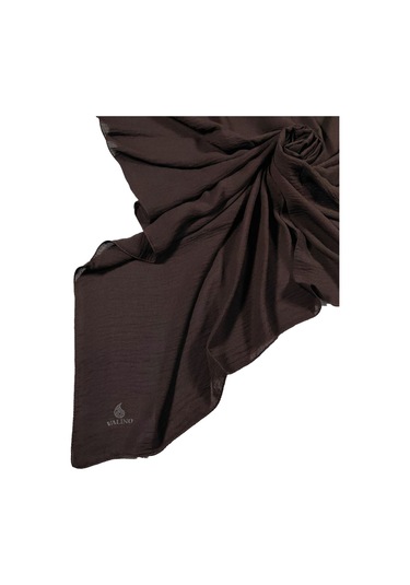 Mim Eşarp Mısırlı Eşarpları Aerobin Jazz Caz Eşarp 140x140 Cm Kahve