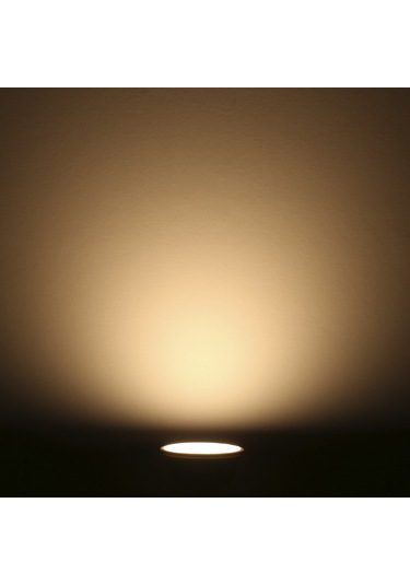 Yaozixa 10 Adet Gu10 Led Ampul 6w 3000k Sıcak Beyaz 120 Açı 550lm 220-240v 60w Halojen Yerine Enerji Tasarruflu Kararlı Aydınlatma Sıcak Beyaz